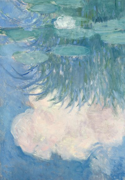 Waterlilies (detail) by Claude Monet